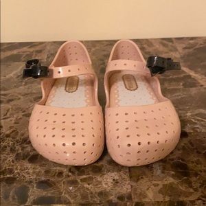 Mini Melissa Pink Mary Janes for toddler size 7